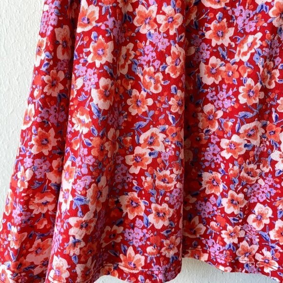 Urban Outfitters Kimchi Blue Floral Skirt M - Picture 6 of 8